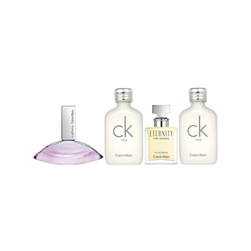 Calvin Klein Ladies Mini Set 4 x 10ml – Luxury Women's Fragrance Gift Set