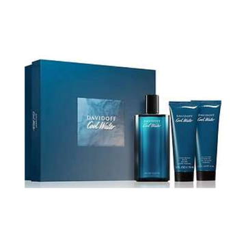 Davidoff Cool Water Man Gift Set – 100ml Eau de Toilette + 75ml Body Lotion + 75ml Shower Gel