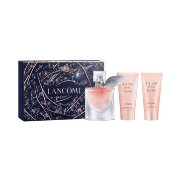 Lancome La Vie Est Belle Christmas Gift Set 30ml Eau de Parfum Spray 50ml Body Lotion 50ml Shower Gel