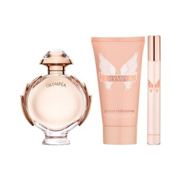 Paco Rabanne Olympea Gift Set 50ml Eau De Parfum Spray + 75ml Body Lotion + 10ml Eau De Parfum Spray