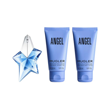 Mugler Angel Gift Set Eau De Parfum Spray 25ml+ Body Lotion 50ml + Shower Gel 50ml