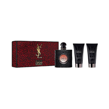 Yves Saint Laurent Black Opium 50ml EDP + 2 x 50ml Body Lotion