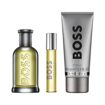 Hugo Boss Boss Bottled 100ml Eau De Toilette Spray + 100ml Shower Gel + 10ml Eau De Toilette