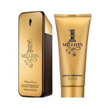 Paco Rabanne 1 Million Gift Set 100ml Eau De Toilette Spray + 100ml Shower Gel