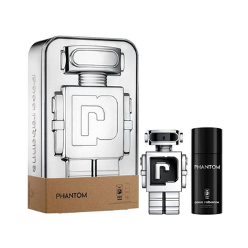 Paco Rabanne Phantom Gift Set 100ml Eau De Toilette + 100ml Shower Gel