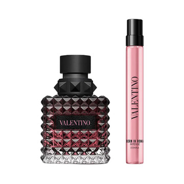 Valentino Born in Roma Uomo Intense Eau De Parfum Christmas Gift Set 50ml Eau de Parfum Spray + 10ml Travel Size Eau De Parfum
