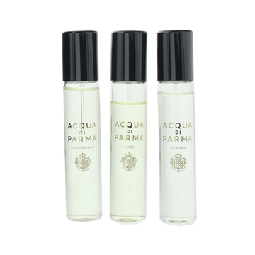 Acqua di Parma Signatures of the Sun Discovery Set Osmanthus Eau de Parfum Spray 1x Yuzu Eau de Parfum 12ml + 1x Osmanthus Eau de Parfum 12ml + Sakura Eau de Parfum 12ml