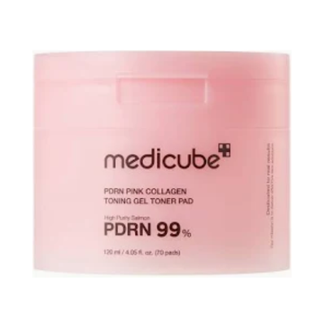 Medicube PDRN Pink Collagen Toning Gel Toner Pad 70 pcs