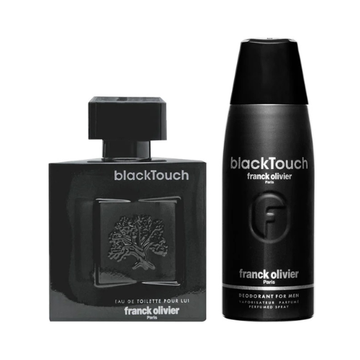 Franck Olivier Black Touch 100ml EDT + 250ml Deodorant Coffret set