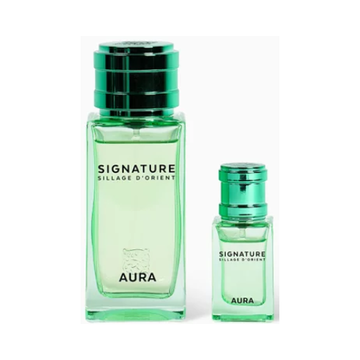 Signature Aura Gift Set 100ml + 15ml + Funnel