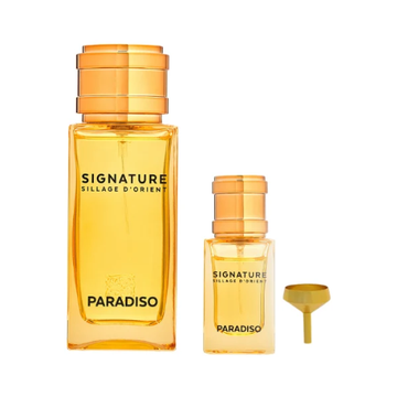 Signature Paradiso Gift Set 100ml + 15ml + Funnel