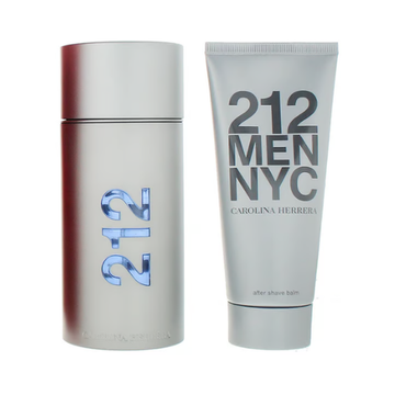 Carolina Herrera 212 Christmas Gift Set Eau De Toilette 100ml + Aftershave Balm 100ml