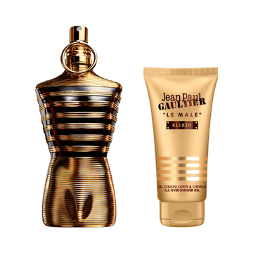 Jean Paul Gaultier Le Male Elixir Gift Set Parfum Spray 125ml + Shower Gel 75ml