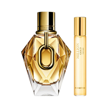 Paco Rabanne 1 Million Gold for Her fragrance duo Eau de Parfum Spray 90ml + 20ml
