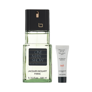 Jacques Bogart One Man Show Eau de Toilette Spray 100ml + After Shave 3ml