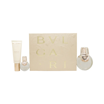Bvlgari Omnia Crystalline Eau de Toilette Spray 100ml + Eau de Toilette Spray 15ml + Hand Cream 40ml