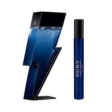 Carolina Herrera Bad Boy Cobalt Electrique Eau de Parfum Spray 100ml +Eau de Parfum Spray10ml&nbsp;