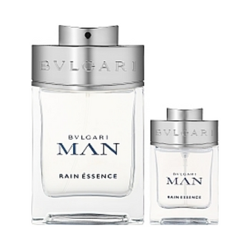 Bvlgari Man Rain Essence Christmas Gift Set Eau de Parfum Spray 100ml +  Eau de Parfum Spray 15ml