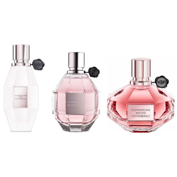 Viktor & Rolf Mini Set EDP 3 X 7ml (Flower Bomb +  Flower Bomb Ruby Orchid + Flower Bomb Nectar Intense)