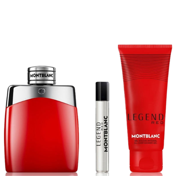 Mont Blanc Legend Red 100ml EDP + 7.5ml EDP + 100ml Shower Gel