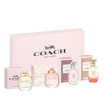 Coach 4pc Miniature Gift Set Eau De Parfum 4.5ml