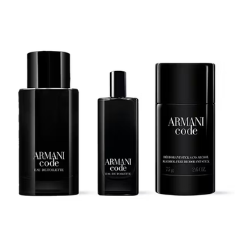Giorgio Armani Code Gift Set 75ml EDT +15ml EDT +75g Deodorant Stick