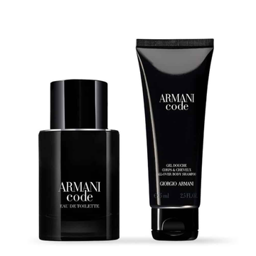 Giorgio Armani Code Gift Set 50ml EDT Spray + 75ml Shower Gel