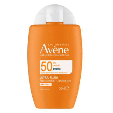 Avene Ultra Fluid Invisible Sunscreen SPF50 for Normal to Combination Skin 50 ml