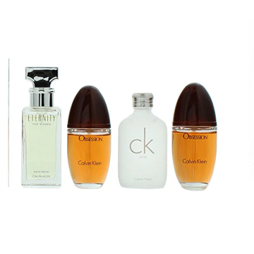 Calvin Klein Women's Mini Gift Set 4 X 15ml