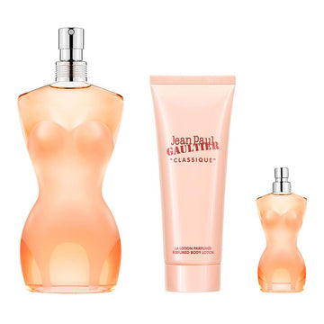 Jean Paul Gaultier Classique Gift Set EDT 100ml + Body Lotion 75ml + EDT 6ml