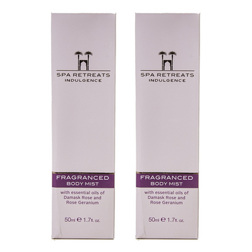 Spa Retreats Indulgence Fragranced Body Mist 50ml (Set Of 2)