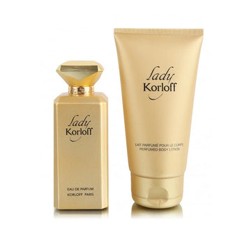 Lady Korloff  Gift Se Eau de Parfum Spray 88ml + Body Lotion 150ml