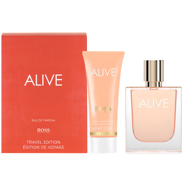 Boss Alive Eau De Parfum 80ml + Body Lotion 75ml