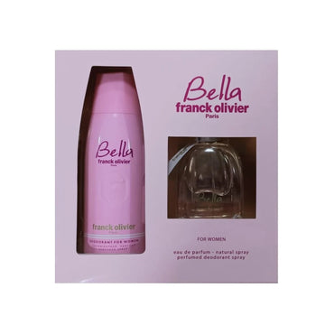 Franck Olivier Bella Women 75ml EDP + 250ml Deodorant Coffret set
