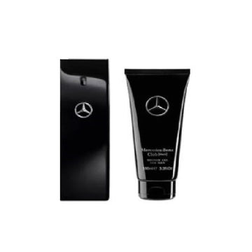 MercedesBenz Club Black Tin Box Gift Set Eau de Toilette 100ml + Shower Gel 100ml