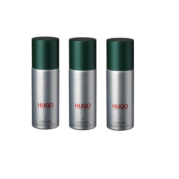 3x Hugo Boss Man Deodorant Spray 150ml