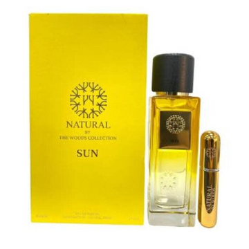 natural by woods sun 100 + 5 ml atomizer edp