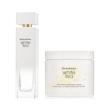 Elizabeth Arden White Tea Gift Set White Tea Eau de Toilette Spray 100ml + White Tea Body Cream 400ml