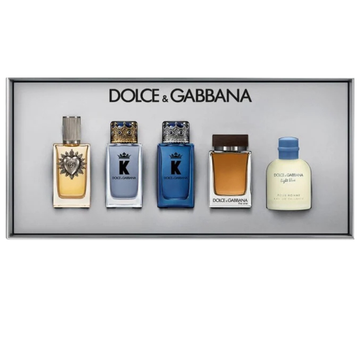 Dolce & Gabbana Mens Miniature Set 5 piece