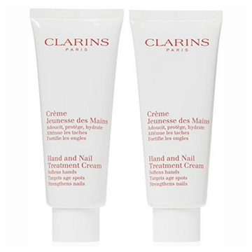 Clarins Hand & Nail Treatment Cream 2 x 100ml