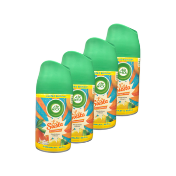 Air Wick Freshmatic Automatic Air Freshener Auto Spray Refill 250ml Pack of 4 (Choose Your Scent)