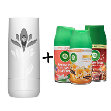 Air Wick Freshmatic Bundle 1 Device + 3 Scents (Choose Your Scent)