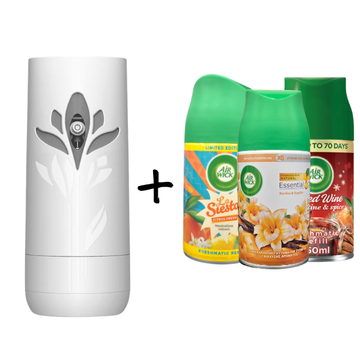 Air Wick Freshmatic Bundle 1 Device + 3 Scents (Choose Your Scent)