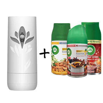 Air Wick Freshmatic Bundle 1 Device + 3 Scents (Choose Your Scent)