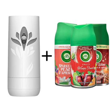 Air Wick Freshmatic Bundle 1 Device + 3 Scents (Choose Your Scent)