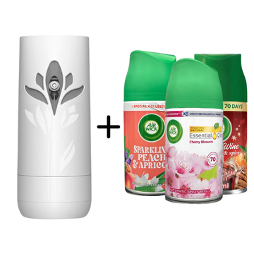 Air Wick Freshmatic Bundle 1 Device + 3 Scents (Choose Your Scent)