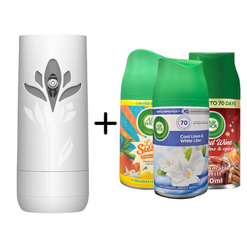 Air Wick Freshmatic Bundle 1 Device + 3 Scents (Choose Your Scent)