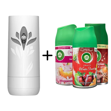 Air Wick Freshmatic Bundle 1 Device + 3 Scents (Choose Your Scent)