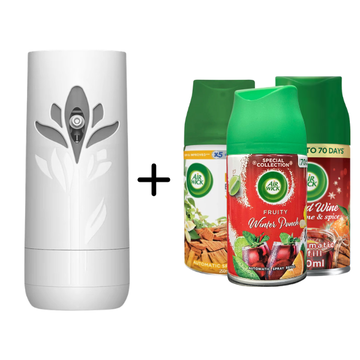 Air Wick Freshmatic Bundle 1 Device + 3 Scents (Choose Your Scent)