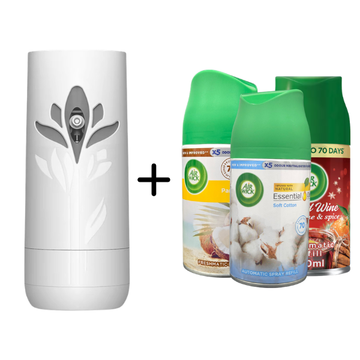 Air Wick Freshmatic Bundle 1 Device + 3 Scents (Choose Your Scent)